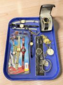 Lady's and gent's wristwatches including Casio, Smiths pocketwatch, Sekonda, etc.
