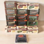 A group of Atlas Editions Great British Buses boxed die cast models,
