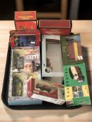 A group of boxed die cast vehicles including Vanguards, Matchbox Models of Yesteryear, Oxford, etc.