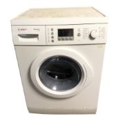 A Bosch washing machine.