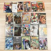 A group of assorted comics from DC, Marvel and Dynamite including Justice League, Lord Havok,