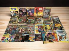 Assorted comic books and other publications including Marvel and DC, Oor Wullie, etc.