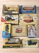 A group of boxed Corgi die cast models including Chipperfield's Circus, Corgi Classics, etc.