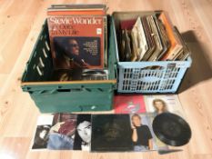 Vinyl LPs, 78s and 7