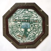 A montage of nautical knots, diameter 80 cm.