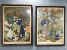 Two nursery prints after Jennifer Rickard, published by Good Housekeeping,