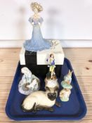 A Coalport Age of Elegance figurine 'Mandarin Crescent',