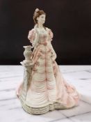 A Coalport porcelain figure 'English Rose Collection : 1998 Pretty Jessica', No.