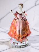 A Coalport porcelain figure 'English Rose Collection : 1993 Marlena', No. 422 of 1000, height 24 cm.