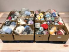 A very large quantity of pure and acrylic wool including Hayfield, Yeoman, Rowan,