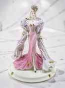 A Coalport porcelain figure 'David Shilling Celebration Collection : Bow Belle', No.