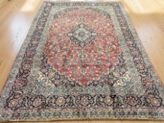 A Kashan carpet, Isfahan Province, Central Iran,