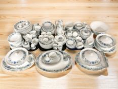 Approximately one hundred and seventy five pieces of Wedgwood Clementine, tea,