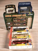 A Corgi Eddie Stobart die cast boxed set,