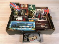 A collection of Dinky, Solido, Corgi and other die cast vehicles,