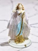 A Coalport porcelain figure 'David Shilling Celebration Collection : Sari Sensation', No.
