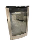A Samsung glass door bottle fridge