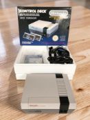 A Nintendo Control Deck entertainment system, in box.