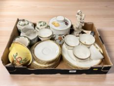 A group of Royal Tuscan tea china, Masons Chartreuse ceramics,