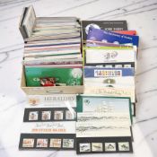 Approximately 200 packs of Royal Mail mint and Post office authority stamp covers