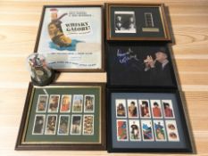A small The Beatles Sergeant Pepper Lonely Hearts Club ornament under glass dome,