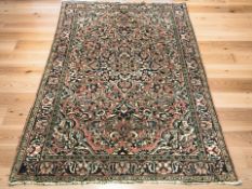 A Bakhtiari rug, West Iran, 207 cm x 147 cm.