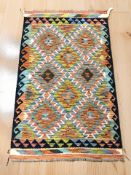 A Chobi Kilim rug,