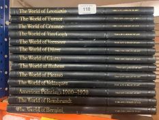 Time-Life International (Publisher) : The Library of Art including volumes on Leonardo, Turner,