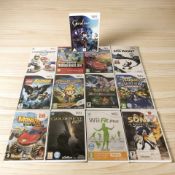Thirteen various Nintendo Wii games including Coraline, Pokemon Battle Revolution, etc,