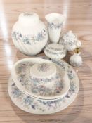 A collection of Wedgwood Angela porcelain