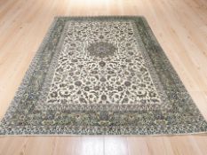 A Nain carpet, Isfahan Province, Central Iran,