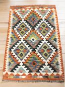 A Chobi Kilim rug,