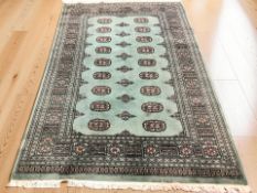A Lahore Bokhara rug, Pakistan, 211 cm x 140 cm.