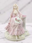 A Coalport porcelain figure 'English Rose Collection : 1992 May Queen', No.