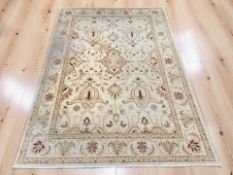 A Zeigler-design rug,