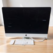 An Apple iMac with 27