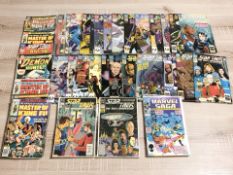 Vintage Marvel and DC Comics including Master of Kung-Fu, Star Trek : The Next Generation,