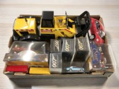 A Tonka JCB digger,