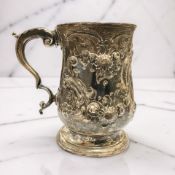 A George III silver mug, Stephen Adams II, London 1783,