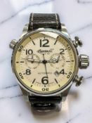 A gent's stainless steel Ingersoll automatic limited edition calendar wristwatch,