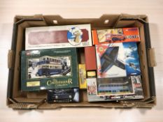 Mainly boxed Corgi and Dinky models including Corgi Aviation Archive Hawke Hurricane Mk I aircraft,