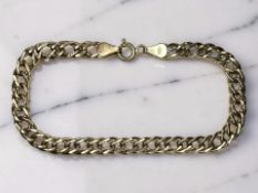 A 9ct gold bracelet,