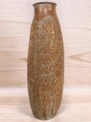 A vintage terracotta vase, height 58 cm.