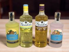 Gordon's Tropical passionfruit and Sicilian lemon gins, each 37.