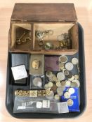 A quantity of coins, British pre-decimal, Festival of Britain crown 1951,