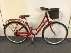A Compass Eleanor lady's shopper bike with basket, frame 15.5".