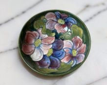 A Moorcroft Clematis bowl, diameter 21 cm.