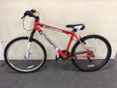 A Muddyfox Rebel bike, frame 17".