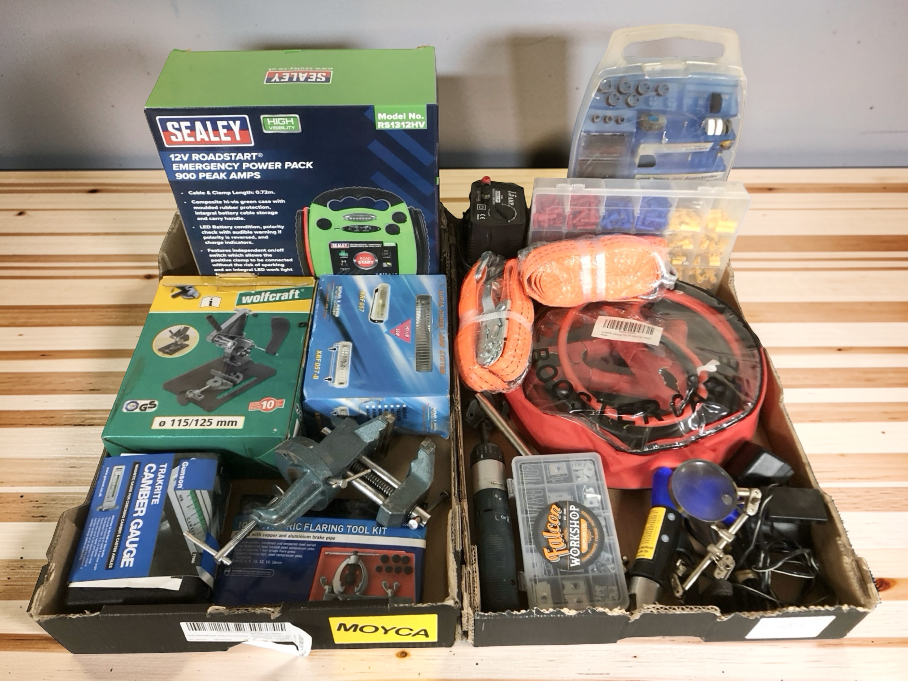 Assorted tools and hard ware, Black & Decker dremel and accessories ...