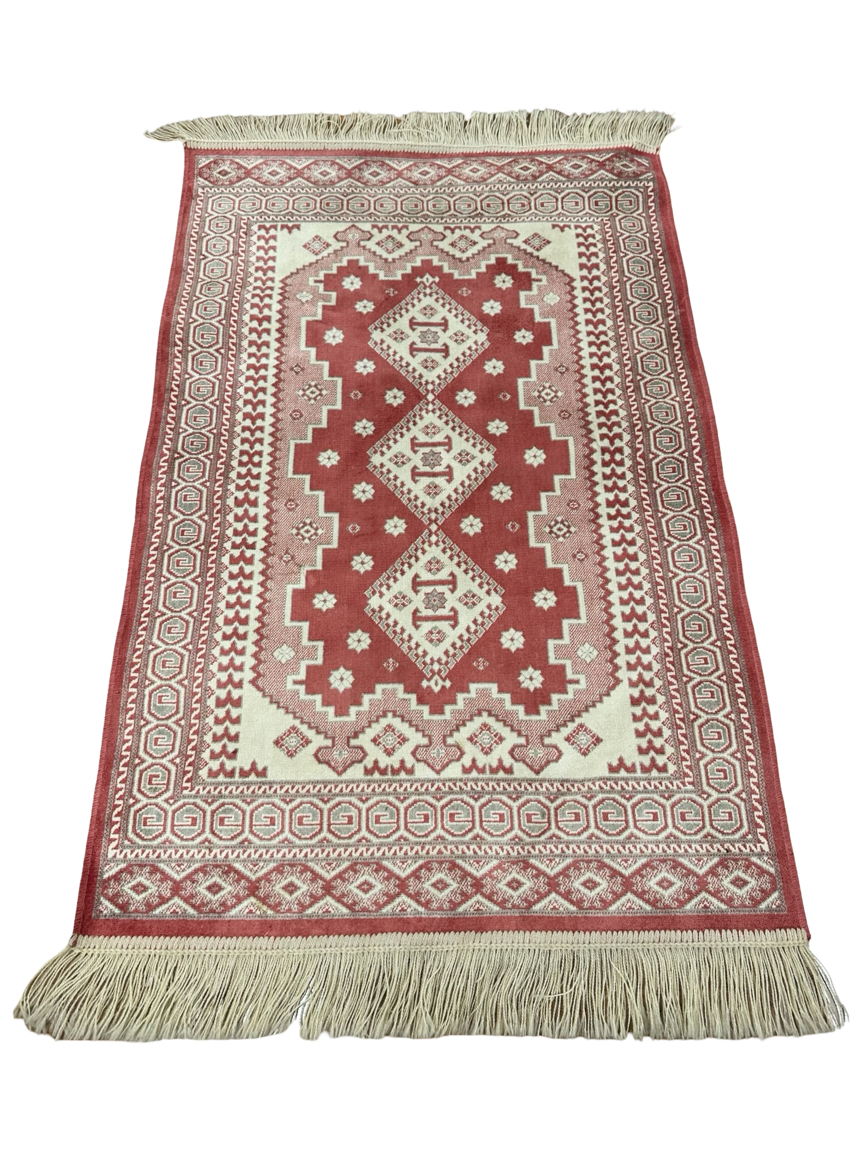 Two Bfb Design A machine-made rug of Afshar design,